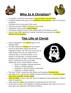 Who Is A Christian?