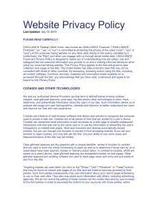 Website Privacy Policy - USAlliance Federal Credit Union