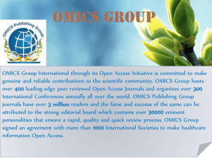 Devrishi Goswami - OMICS International