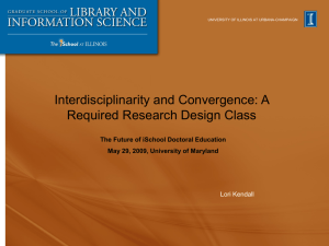 Includes interviewing a faculty member about their research