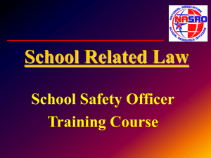 School Related Law - National Association of School Resource