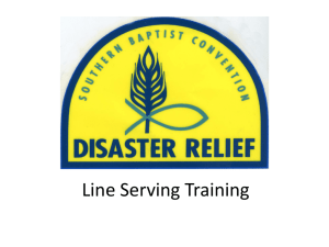 Training DR Line Serving 9-3-14