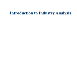 Industry analysis