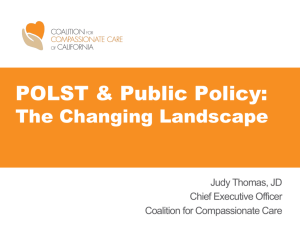 Policy Updates: POLST & Post-Acute Care
