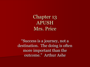 Chapter 13 APUSH