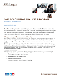 Accounting Analyst Program