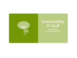 Sustainability N' Stuff