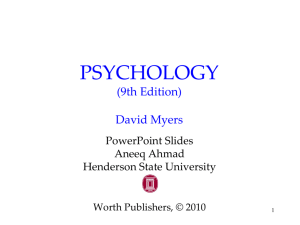 A.P. Psychology - Treatment for Psychological Disorders