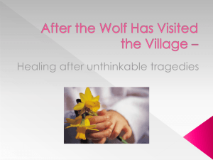 After the Wolf Has Visited the Village *