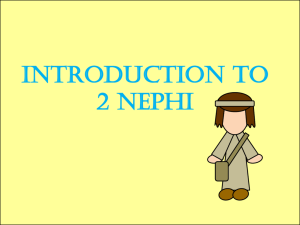 Introduction to 2 Nephi Power pt