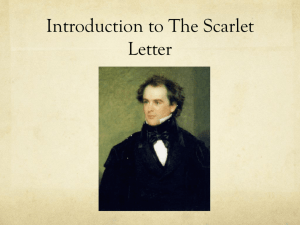 Intro to Scarlet Letter