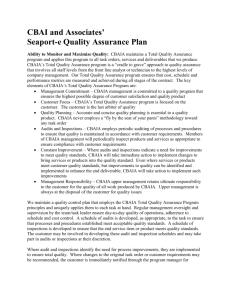 Seaport-E Quality Assurance Plan (QASP)
