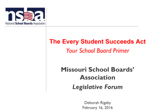 State Association MEMBERS - Missouri School Boards Association