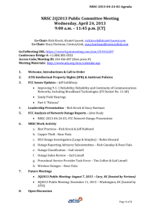 NRSC 2Q2013 Draft Meeting Agenda