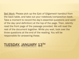 Tuesday, January 13