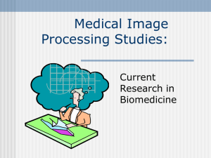 Medical Image Processing Studies: