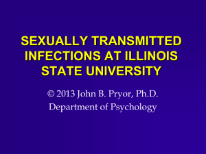 STD - the Department of Psychology at Illinois State University