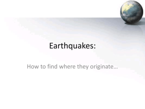 Earthquakes - mrbehrendt