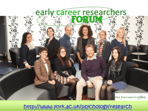 What is the ECR forum?