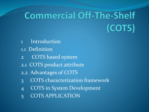 COTS-1