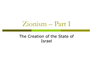 Zionism - Part 2