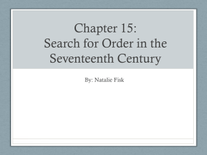 Chapter 15: State Building and the Search for Order in the