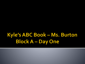 Kyle's ABC Book – Ms