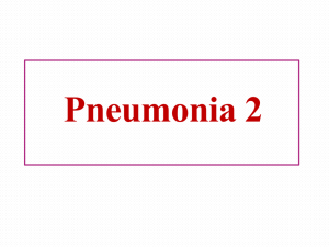pneumonia II