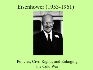 Eisenhower Years