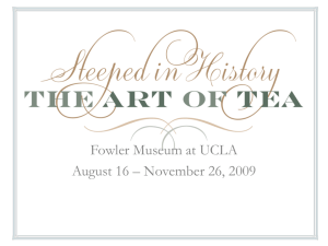 Steeped in History - Fowler Museum at UCLA