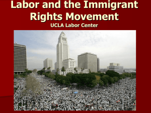 Immigrant Rights Movement in Los Angeles