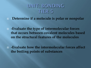 Determine if a molecule is polar or nonpolar