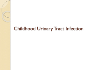 Childhood Urinary Tract Infection (UTI)