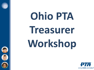 Treasurer's Workshop Presentation ()