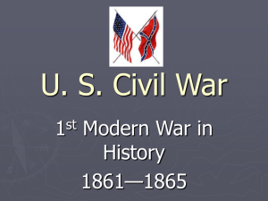 U. S. Civil War