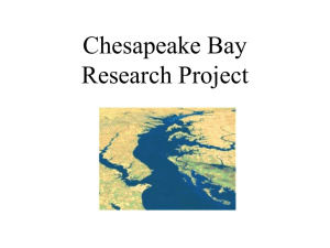 Chesapeake bay project