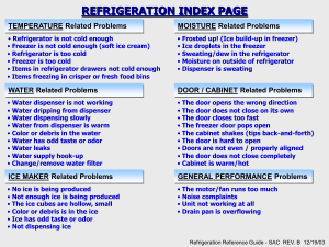 Refrigeration Rapid Resolution