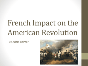French Impact on the American Revolution