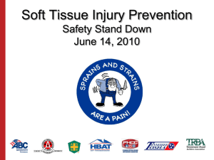 Soft Tissue Injury Prevention