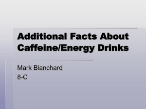 caffeine energy drinks