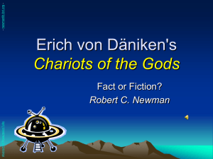 Erich von Daniken's Chariots of the Gods