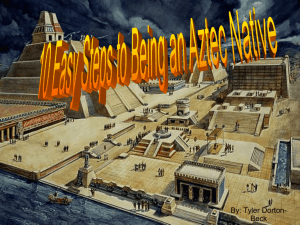 10 Easy Steps to Being an Aztec - bkind2animals