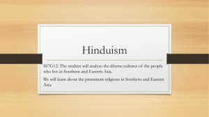 Hinduism - Mrs. Curtis's Social Studies Classroom