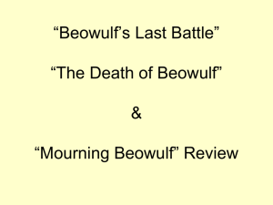 Beowulf's Last Battle