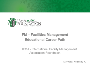 FM Educational Career Path - PPT Slide Deck
