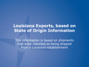State of Alabama * Freight Data profile