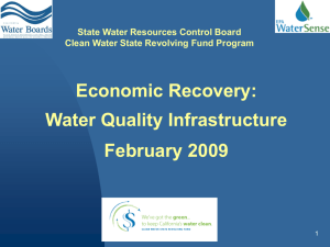 Economic Recovery - Council for Watershed Health