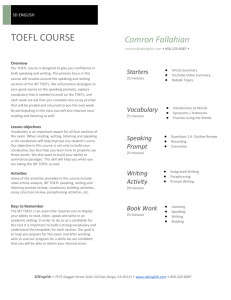 Copy of TOEFL COURSE SYLLABUS (MON/WED)