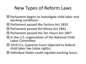 New Types of Reform Laws