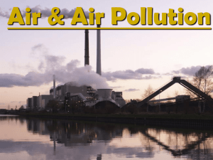 Part 1 -Air Poll - RHS AP Environmental Science